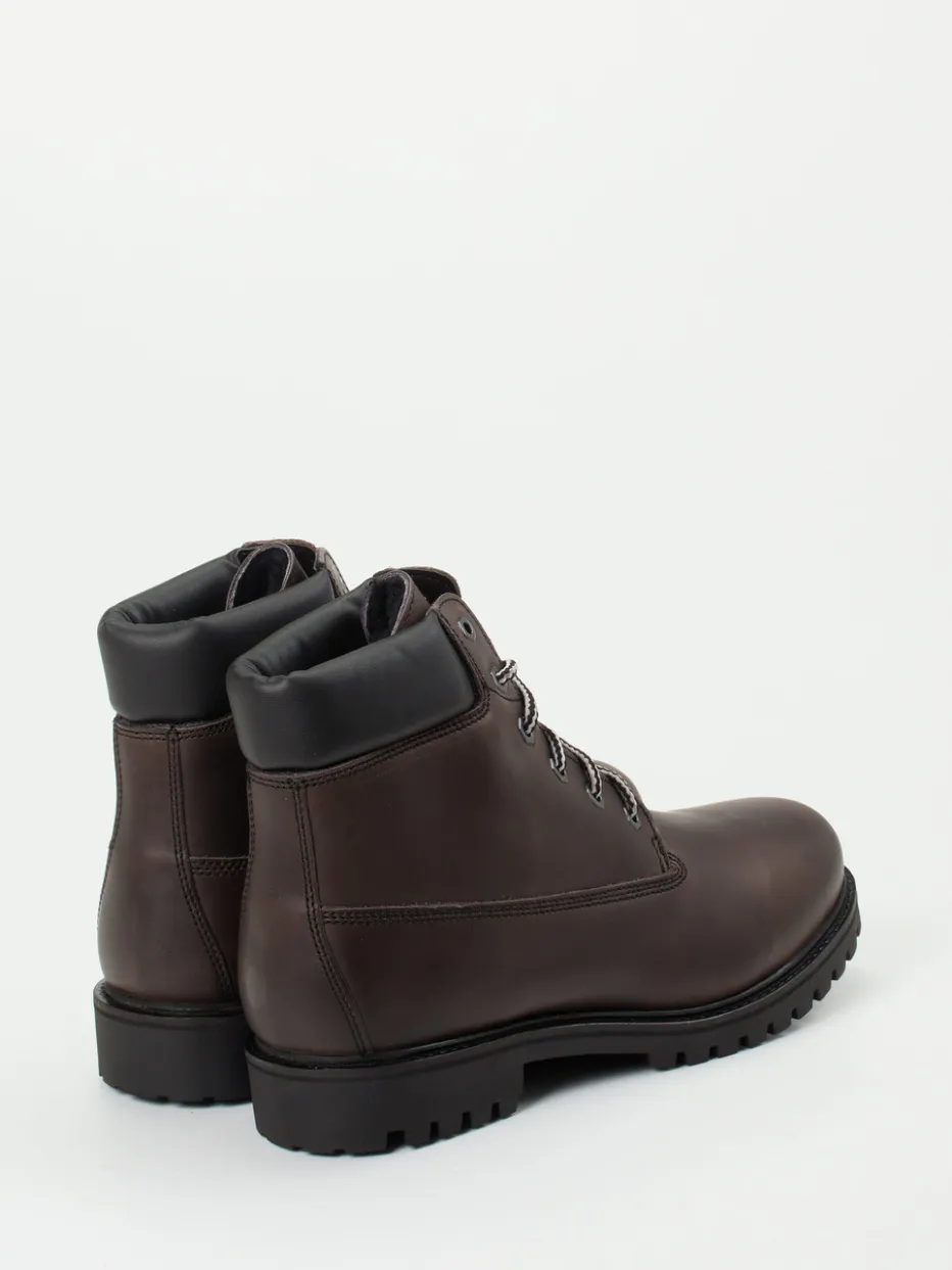 – Schnürboots aus Fettleder Dunkelbraun*Ralph Harrison Country Hot