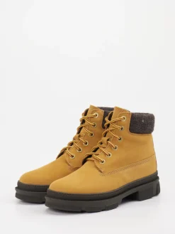 Damen Ralph Harrison Country – Schnürboots aus Nubukleder honigbraun