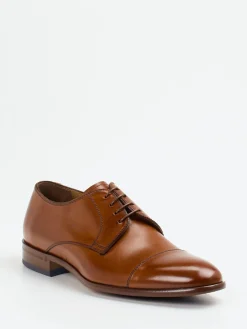Herren Ralph Harrison Edition – Captoe Derby aus Kalbleder Cognac