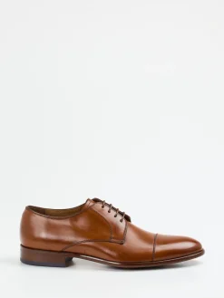 Herren Ralph Harrison Edition – Captoe Derby aus Kalbleder Cognac
