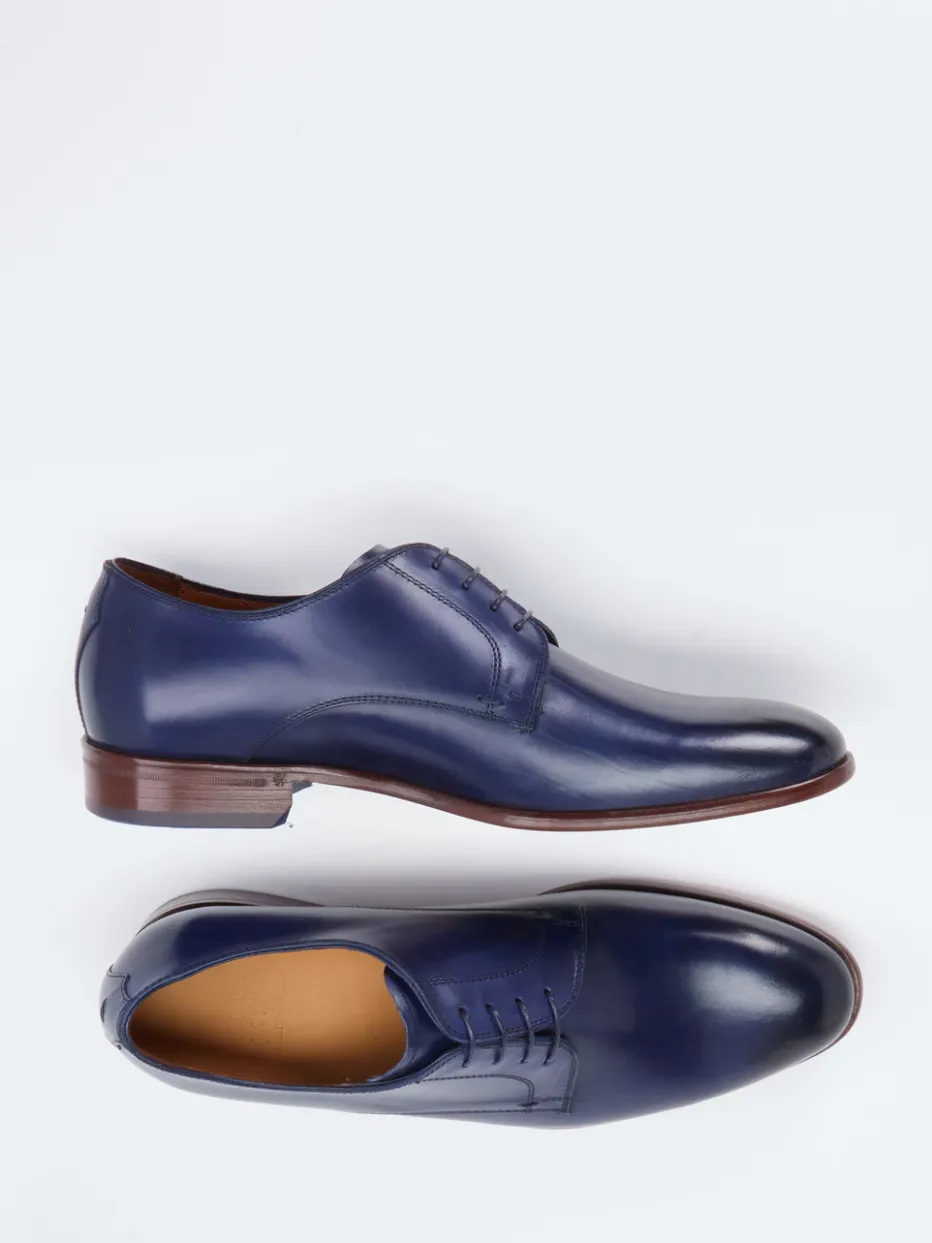 – Derby-Schnürschuh aus Kalbleder Marine*Ralph Harrison Edition Best