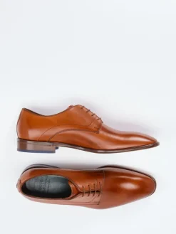 Herren Ralph Harrison Edition – Derby aus Kalbleder cognac