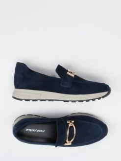 Damen Rapid Soul – Slipper aus Veloursleder Dunkel