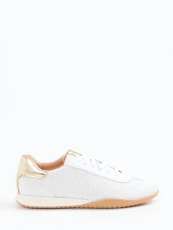 – Sneaker aus Lammleder und Mesh in*Rapid Soul Hot