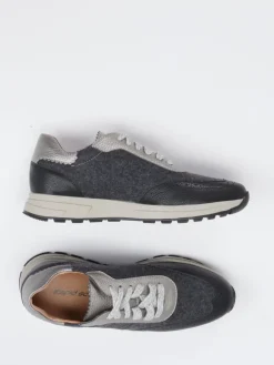 – Sneaker aus Velours und Textil*Rapid Soul Outlet