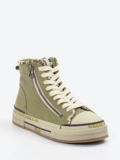 – High-Top Sneaker aus Lammleder*Rebecca White Discount