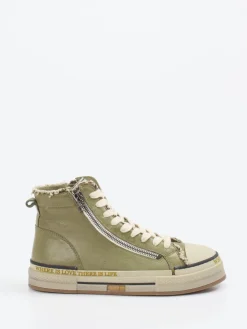 – High-Top Sneaker aus Lammleder*Rebecca White Discount