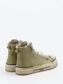– High-Top Sneaker aus Lammleder*Rebecca White Discount