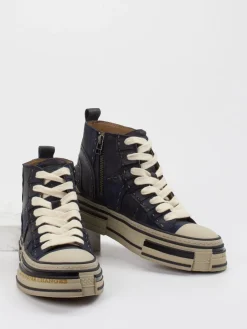 Damen Rebecca White – High-Top Sneaker aus Veloursleder