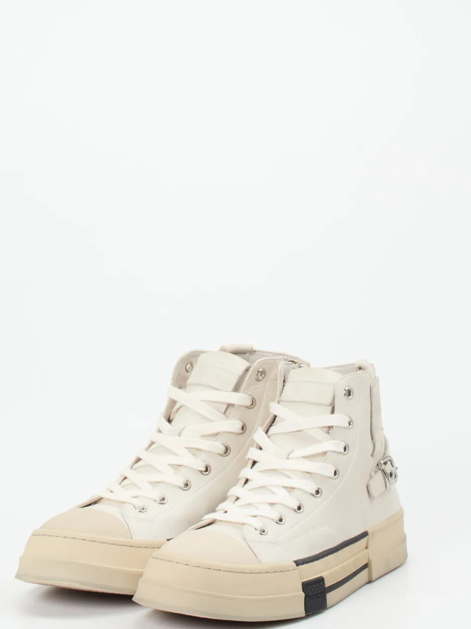 – High-Top Sneaker aus Lammleder creme*Rebecca White Discount