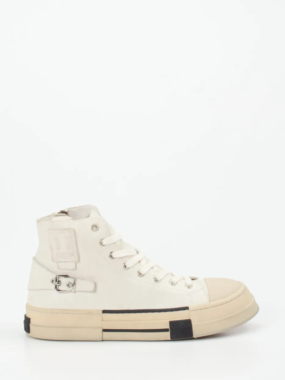 – High-Top Sneaker aus Lammleder creme*Rebecca White Discount