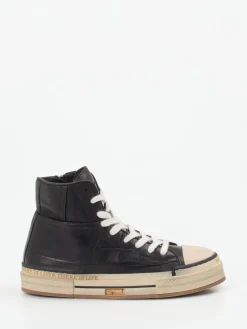 – High-Top Sneaker aus Leder*Rebecca White Discount
