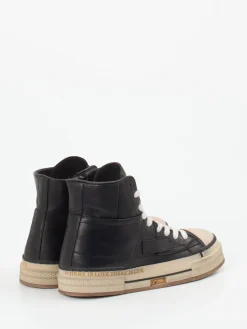– High-Top Sneaker aus Leder*Rebecca White Discount