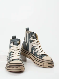 Damen Rebecca White – High-Top-Sneaker aus Leder