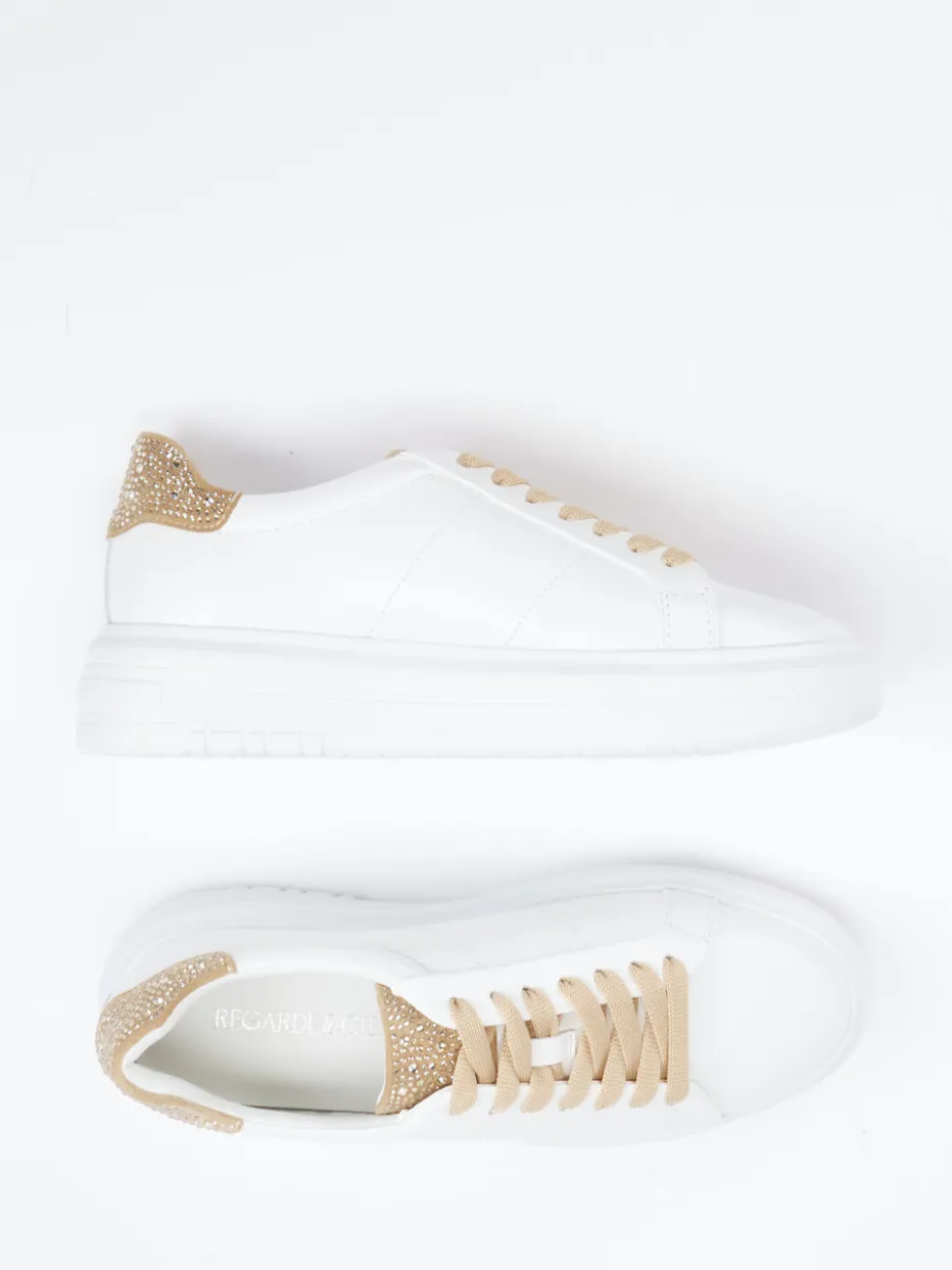 – Plateau-Sneaker aus Lammleder*Regarde Le Ciel Hot