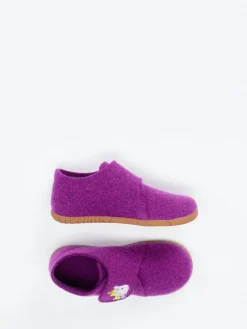 Kinder Richter – Kinderhausschuh aus Filz violett