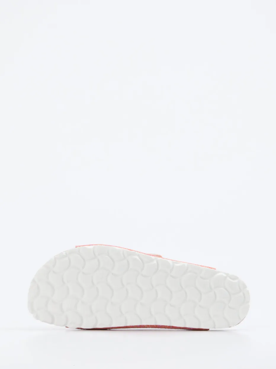 Kinder Richter – Kinder-Pantoletten aus Kalbleder Korallrosa