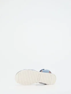 Kinder Richter – Klettsandale aus Veloursleder hell