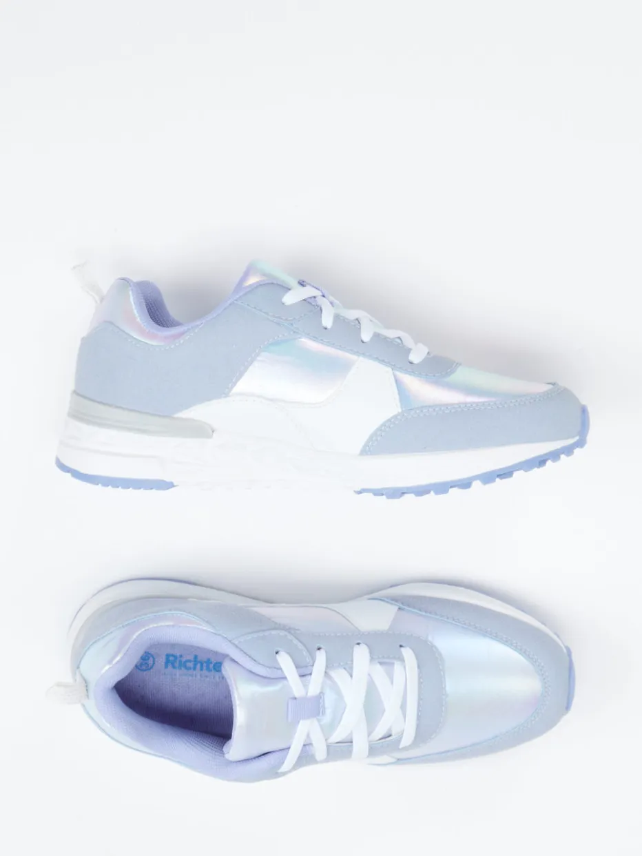 Kinder Richter – Low-Top Sneaker aus Textil in Hell