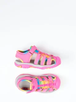 Kinder Richter – Outdoorsandalen aus Textil in Pink