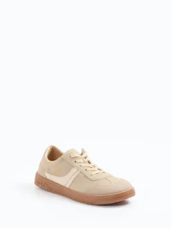 – Sneaker aus Veloursleder mit Metallic-Detail*Richter New