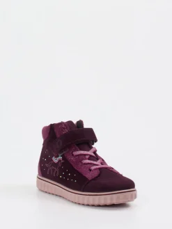 – High-Top Sneaker aus Veloursleder brombeer*Ricosta Online