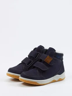 – Kinder-Stiefeletten aus Nubukleder Dunkel*Ricosta Best