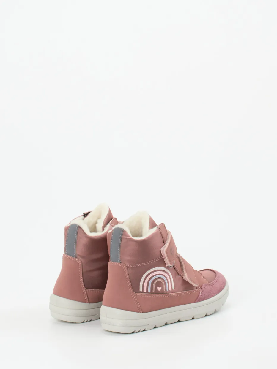 Kinder Ricosta – Kinder-Winterboots aus Textil in Altrosa