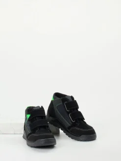 Kinder Ricosta – Klettboots aus Synthetik und Veloursleder