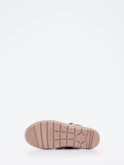 Kinder Ricosta – Klettboots aus Textil in Olivbeige