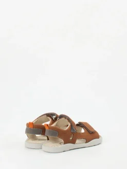 – Klettsandalen aus Nubukleder rost*Ricosta Sale