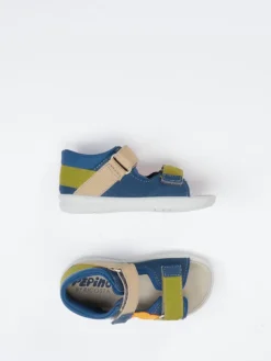 Kinder Ricosta – Klettsandalen aus Synthetik Dunkel