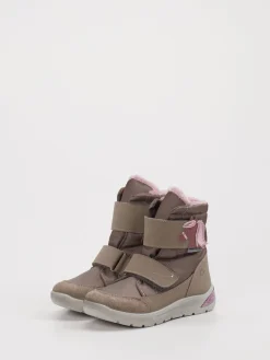 Kinder Ricosta – Klettstiefel aus Synthetik in Taupe