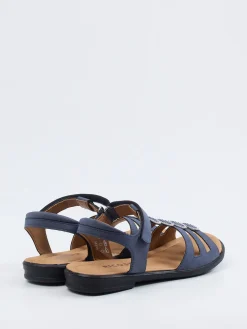 – Komfortsandalen aus Synthetik in Dunkel*Ricosta New