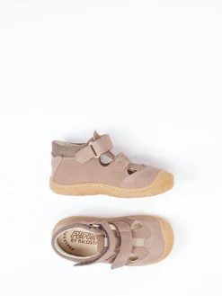 – Lauflernsandale aus Nubukleder altrosa*Ricosta Hot