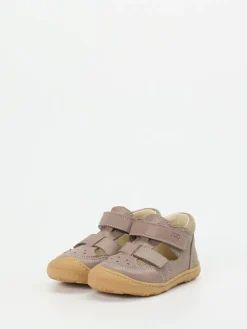 – Lauflernsandalen aus Nubukleder taupe*Ricosta