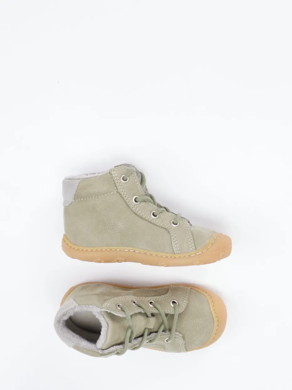 Kinder Ricosta – Lauflernschuh aus Nubukleder salbei