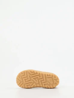 Kinder Ricosta – Lauflernstiefeletten aus Nubukleder taupe