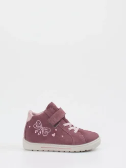 – Mid-Cut Sneaker aus Veloursleder Altrosa*Ricosta Hot