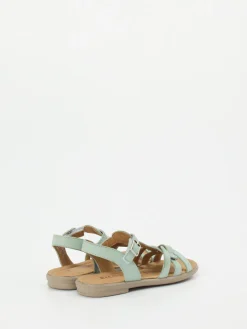 Kinder Ricosta – Riemchensandale aus Nubukleder Mint