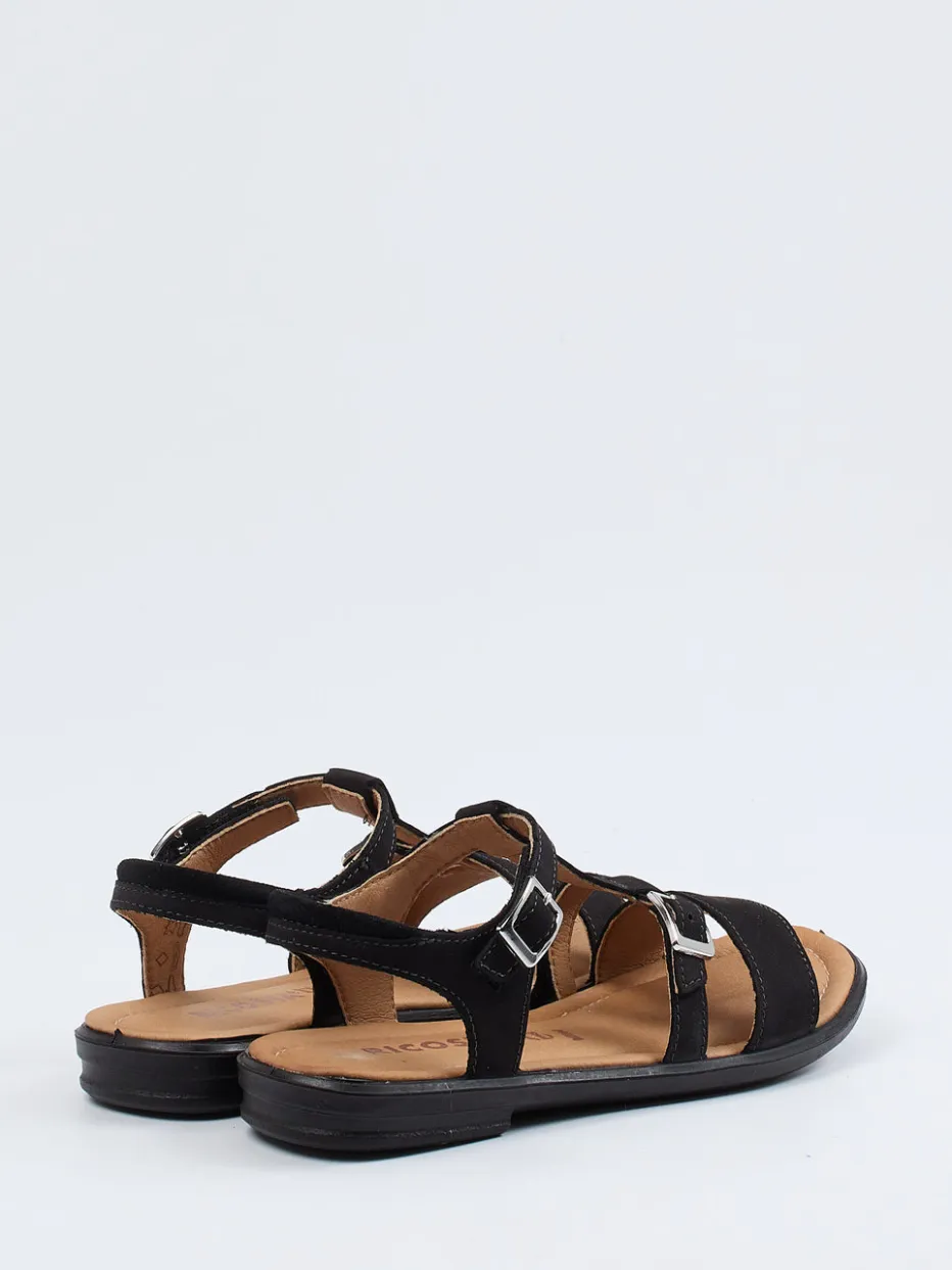 Kinder Ricosta – Riemchensandalen aus Nubukleder