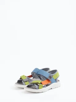 Kinder Ricosta – Trekking-Sandale aus Textil bunt