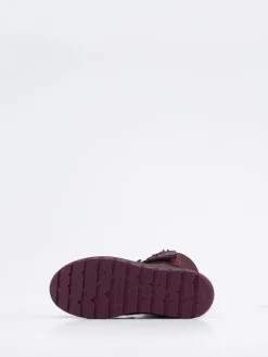 Kinder Ricosta – Winterboots aus Synthetik in Brombeer