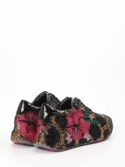 Damen Rise – Low-Top Sneaker aus Textil mit Strassbesatz