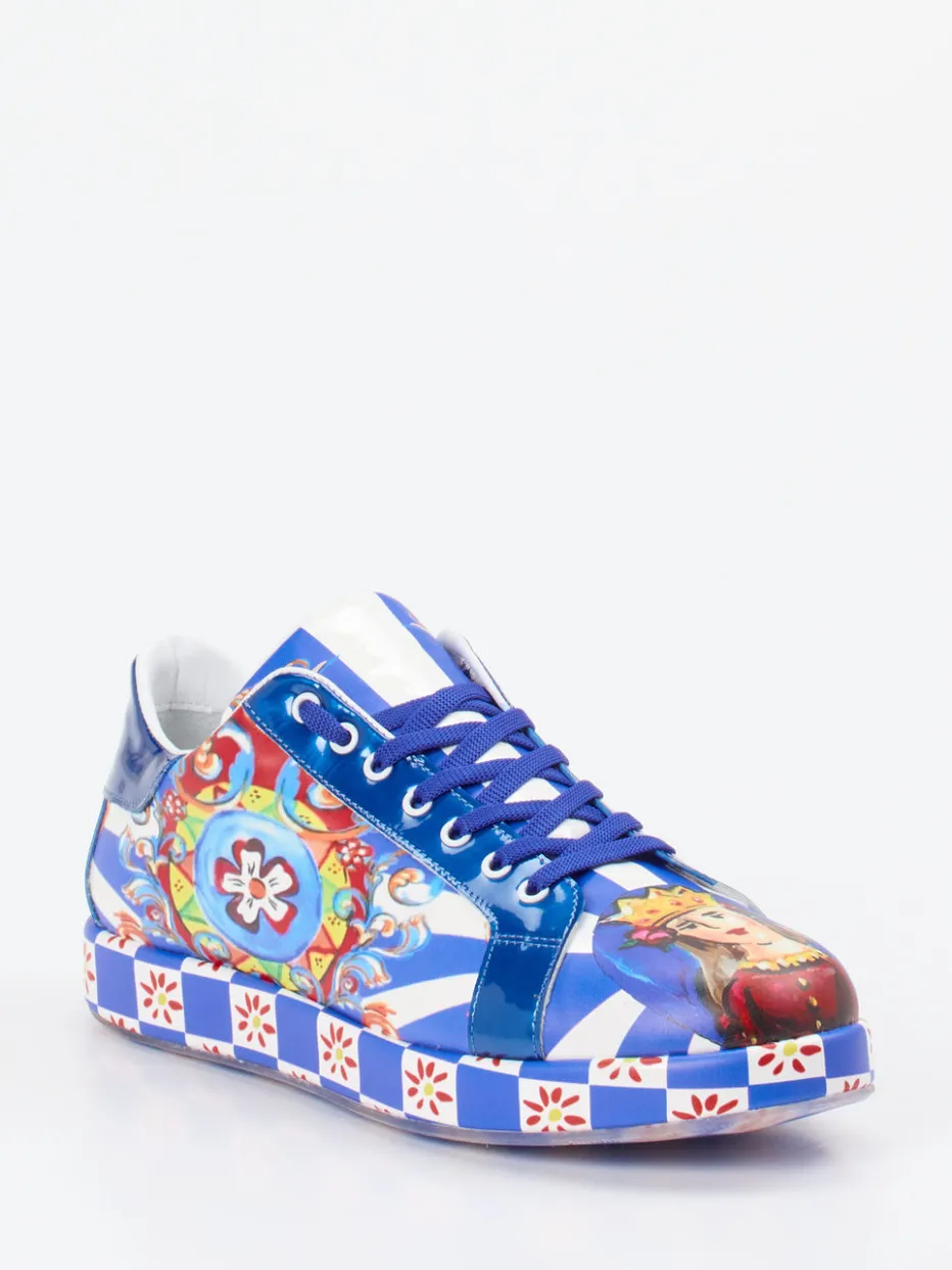 – Sneaker aus Lackleder in color-Optik*Rise Hot