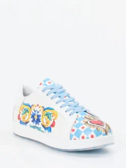 Herren Rise – Sneaker aus Leder mit Allover-Grafikprint