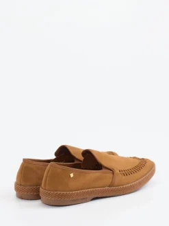 – Mokassin-Slipper aus Veloursleder*Rivieras
