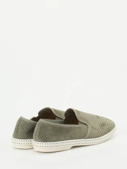 – Slip-On aus Veloursleder oliv*Rivieras