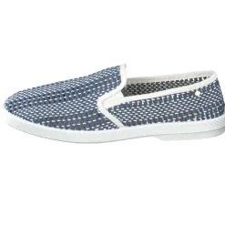 – Slipper aus Flechtleder Dunkel*Rivieras Outlet