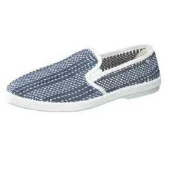 – Slipper aus Flechtleder Dunkel*Rivieras Outlet